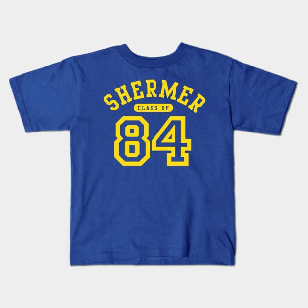 Shermer High School Kids T-Shirt by MindsparkCreative